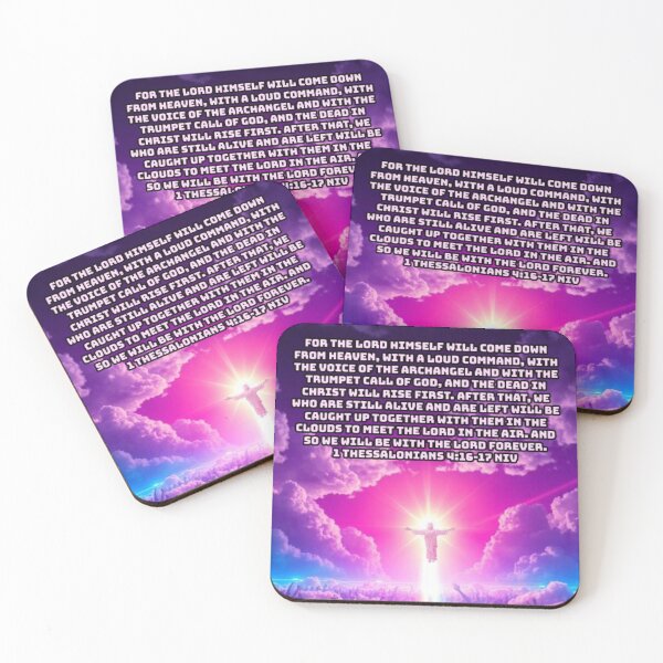 Item preview, 1 Thessalonians 4:16-17 NIV - v1 - JCTRUTHER designed and sold by JCTRUTHERshop.