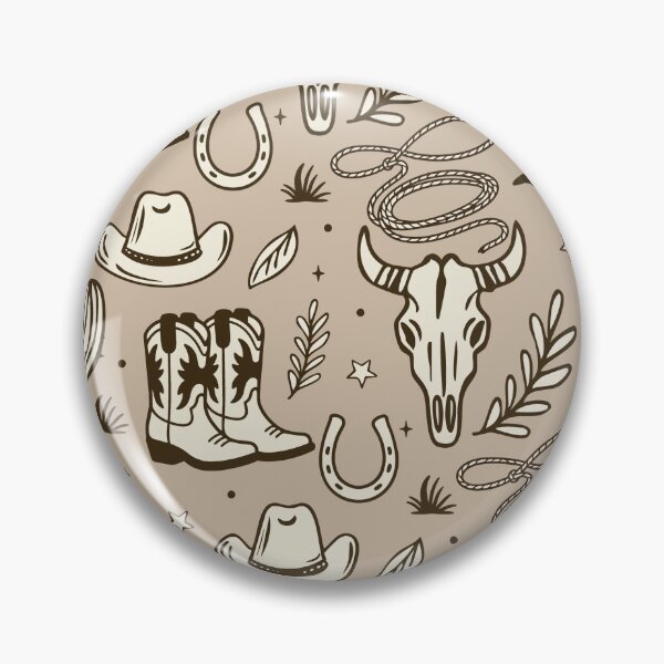 Item preview, Western Cowboy Print designed and sold by atelierallaire.