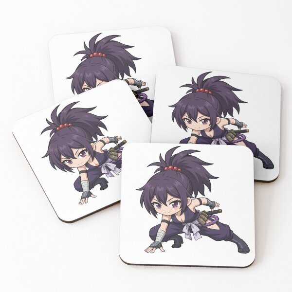 Item preview, Yuzuriha Chibi Ninja Crouch - Hell's Paradise designed and sold by Void Shard Studios.