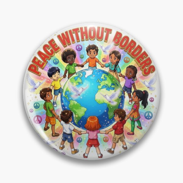 Item preview, Peace Without Borders designed and sold by GoGreenlove.