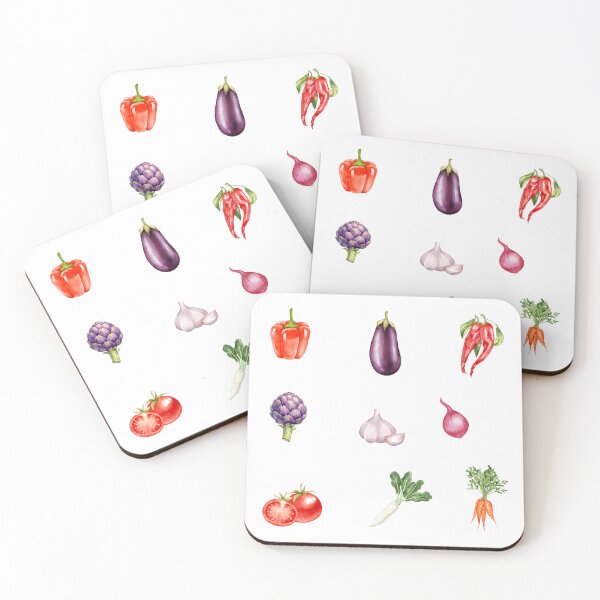 Item preview, Watercolor Garden Vegetables  designed and sold by silviaol.