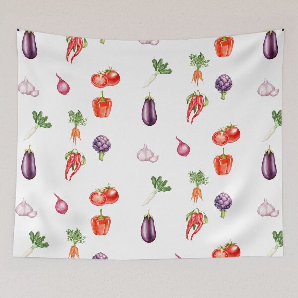 Item preview, Watercolor Garden Vegetables  designed and sold by silviaol.