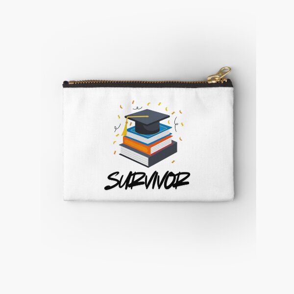 Item preview, Survivor Graduation Design | Graduation Cap & Books | Class Achievement Gift designed and sold by ChooseAndPrint.