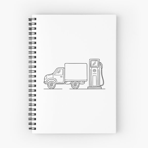 Item preview, Fuel Pump Beside Waiting Truck designed and sold by rasagamastore.