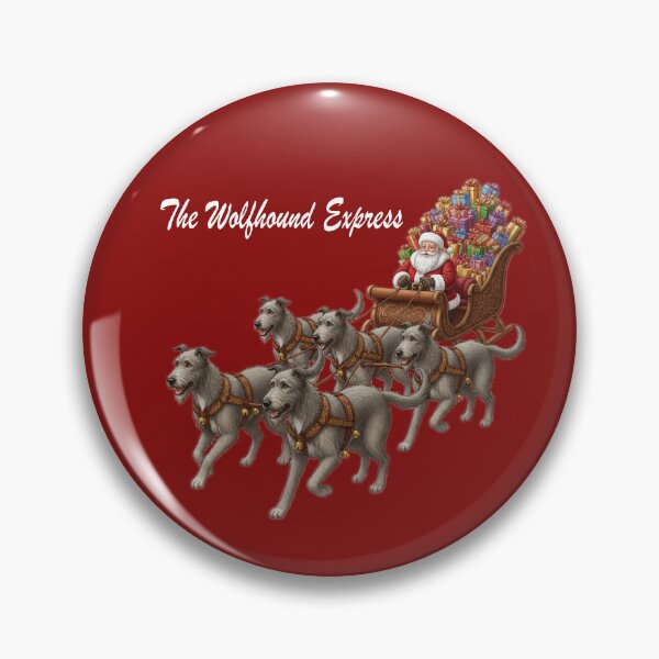 Item preview, The Wolfhound Express designed and sold by Irish Wolfhound Central.