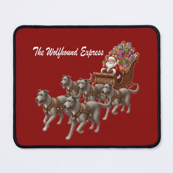 Item preview, The Wolfhound Express designed and sold by Irish Wolfhound Central.