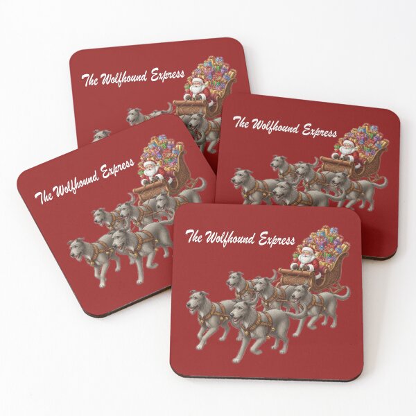 Item preview, The Wolfhound Express designed and sold by Irish Wolfhound Central.