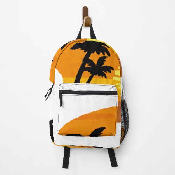 Item preview, Tropical Sunset Palm Tree Silhouette designed and sold by INK-ORA.
