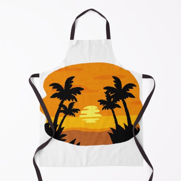 Item preview, Tropical Sunset Palm Tree Silhouette designed and sold by INK-ORA.