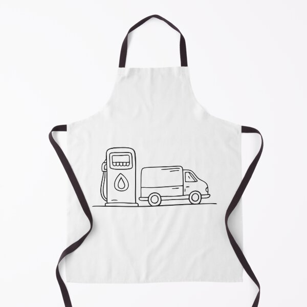 Item preview, Truck Near Roadside Fuel Station designed and sold by rasagamastore.