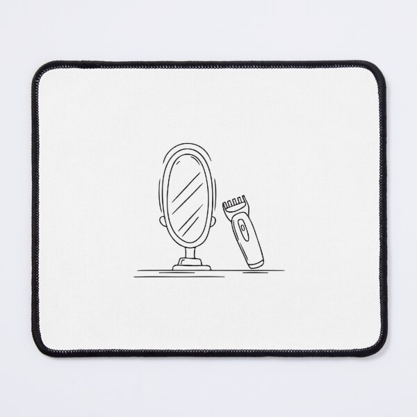 Item preview, Beard Trimmer Beside Wall Mirror designed and sold by rasagamastore.