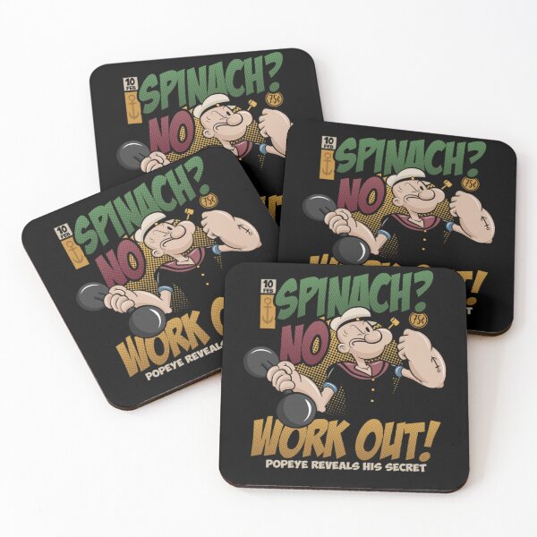 Item preview, Popeye Reveals His Secret - Retro Comic Gym Parody designed and sold by MrGlayga.
