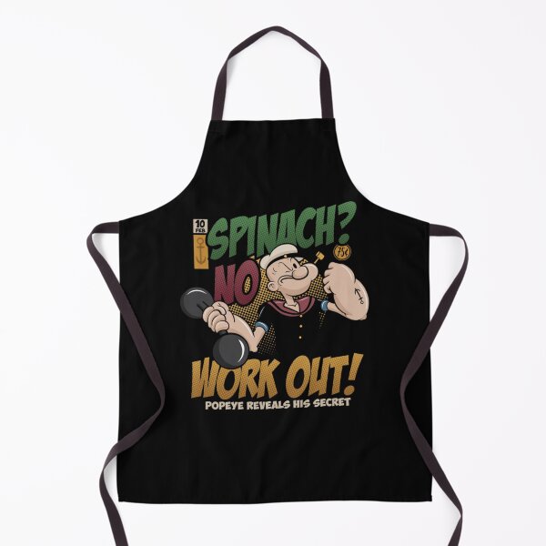 Item preview, Popeye Reveals His Secret - Retro Comic Gym Parody designed and sold by MrGlayga.