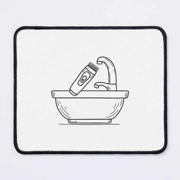 Item preview, Electric Beard Trimmer on Sink Counter designed and sold by rasagamastore.