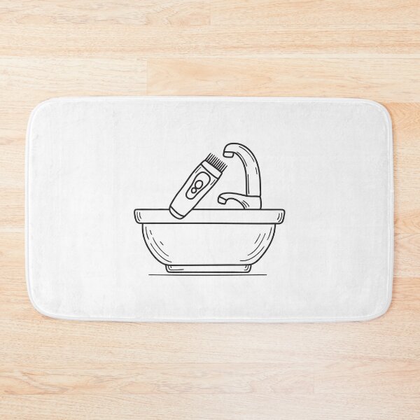 Item preview, Electric Beard Trimmer on Sink Counter designed and sold by rasagamastore.