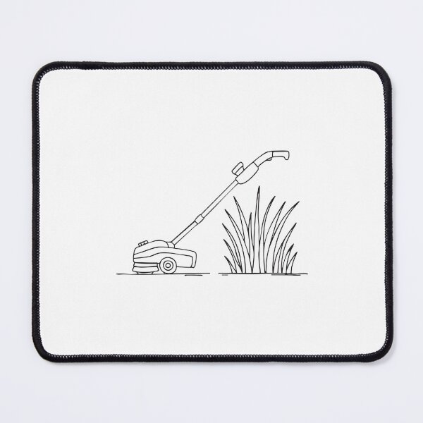 Item preview, Grass Trimmer Beside Tall Cut Grass designed and sold by rasagamastore.