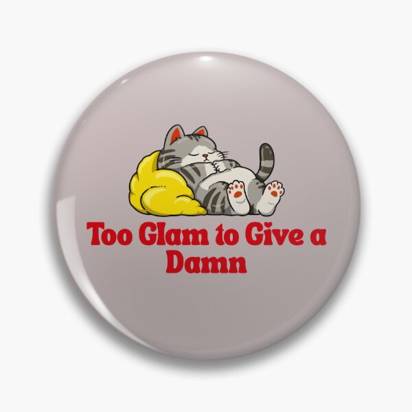 Item preview, Too Calm To Give A Damn, T-shirt Design designed and sold by BoldMarks.