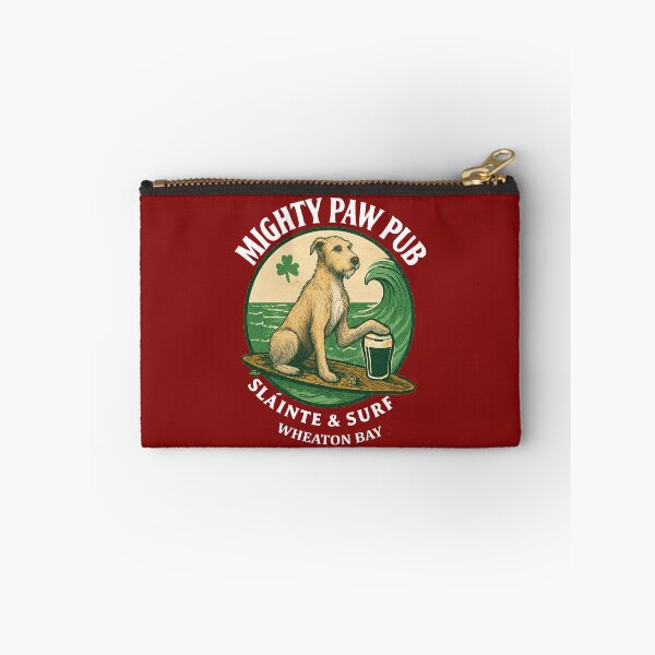 Item preview, Might Paw Pub - Wheaton Bay - White font designed and sold by Irish Wolfhound Central.