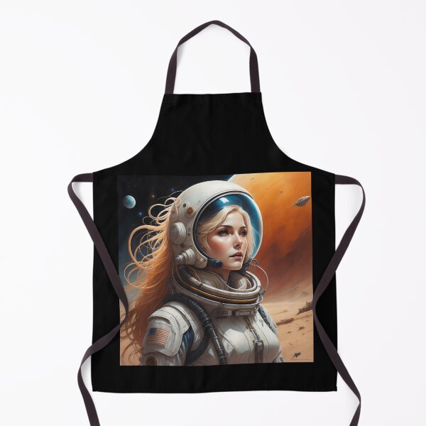 Item preview, Commander of the Red Planet – Sci-Fi Astronaut Art designed and sold by UmSkelig834.