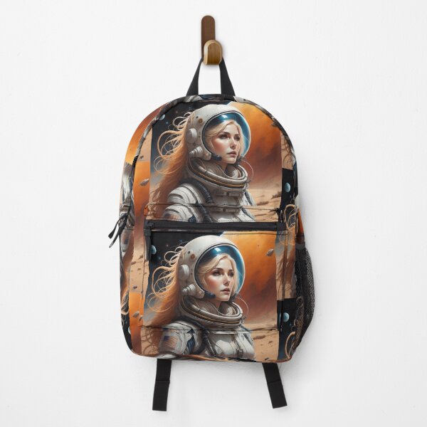 Item preview, Commander of the Red Planet – Sci-Fi Astronaut Art designed and sold by UmSkelig834.