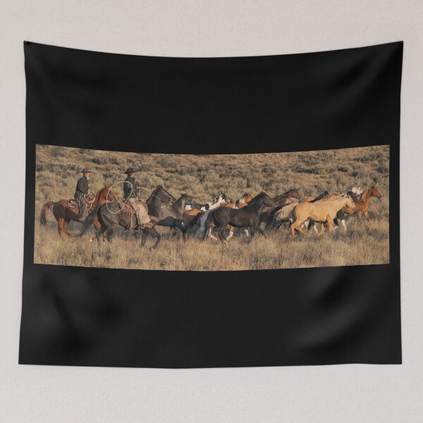 Item preview, Driving The Herd Into Golden Light designed and sold by AlsknMommaBear2.