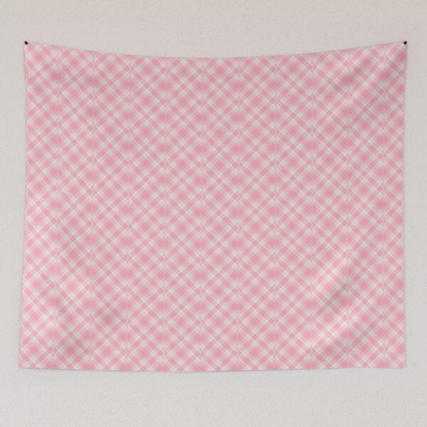 Item preview, Pink Argyle Diamond Pattern Minimalist Aesthetic designed and sold by Cleairydelulu.