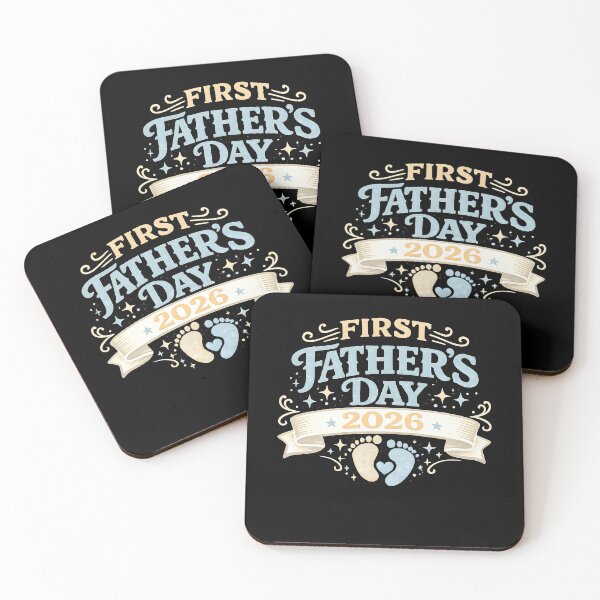 Item preview, First Fathers Day 2026 Baby Footprints Shirt designed and sold by PixelForge11.