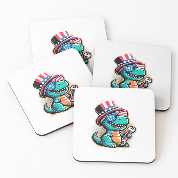 Item preview, Patriotic Dino Mechanic designed and sold by SiarheiYur.