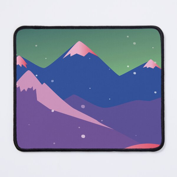 Item preview, Snowy mountains oh so high. Starry starry Sky. designed and sold by AllBeau.