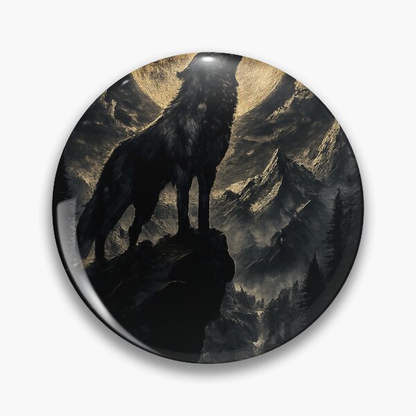 Item preview, Moonlit Alpha Wolf designed and sold by PiotroInk.