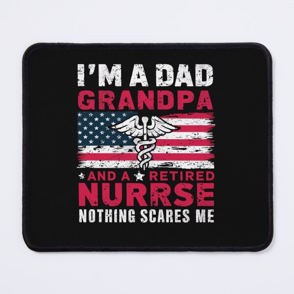 Item preview, Retired Nurse Grandpa designed and sold by SiarheiYur.