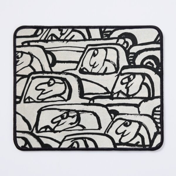 Item preview, Traffic Jam Painted Illustration Retro Ford Ad designed and sold by veggiecollages.