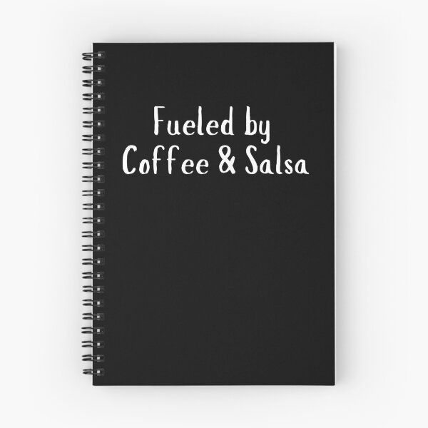 Item preview, Fueled by Coffee & Salsa designed and sold by Origaminimal.