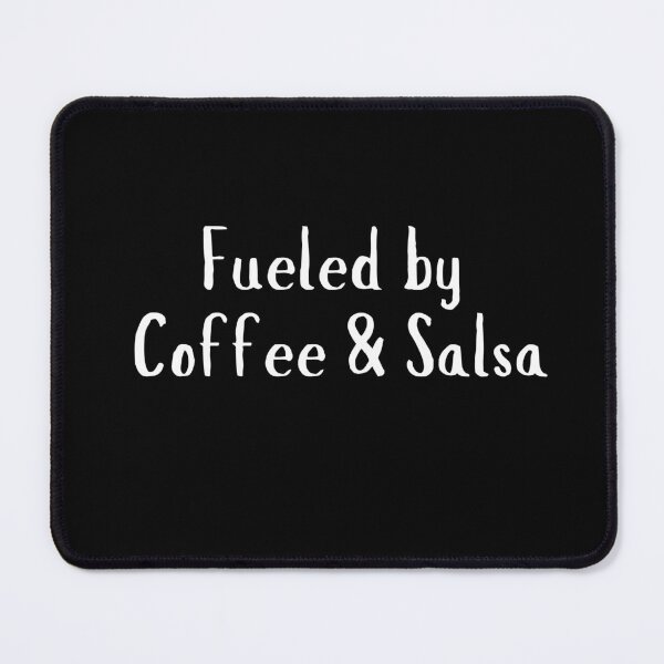 Item preview, Fueled by Coffee & Salsa designed and sold by Origaminimal.