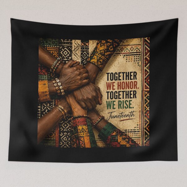 Item preview, “Together We Honor. Together We Rise.” designed and sold by SarVonne Serenity Moments.