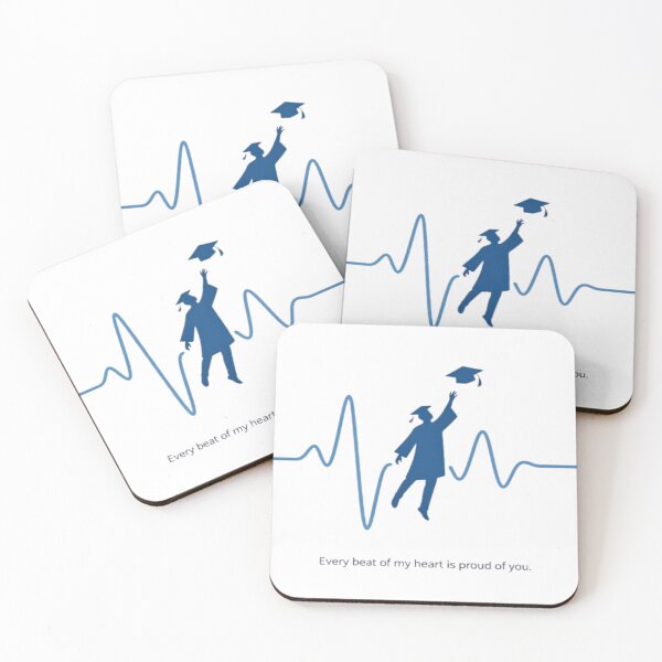 Item preview, Proud Mom Graduation – Heartbeat of Love Design designed and sold by Cristhian Almanza.