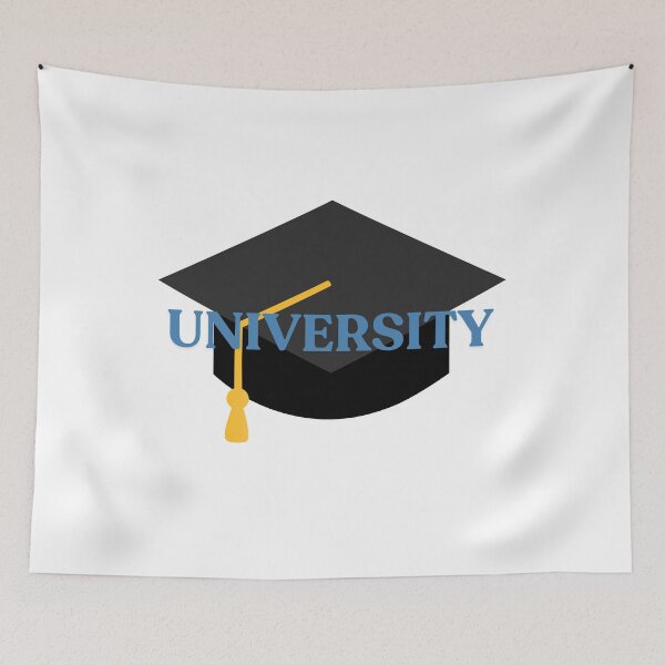Item preview, University Graduation Design with Graduation Cap | Proud Graduate Celebration designed and sold by ChooseAndPrint.