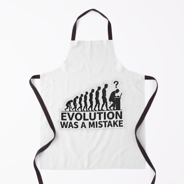 Item preview, Evolution Was A Mistake Funny Laptop Human designed and sold by MoodPeel_ .