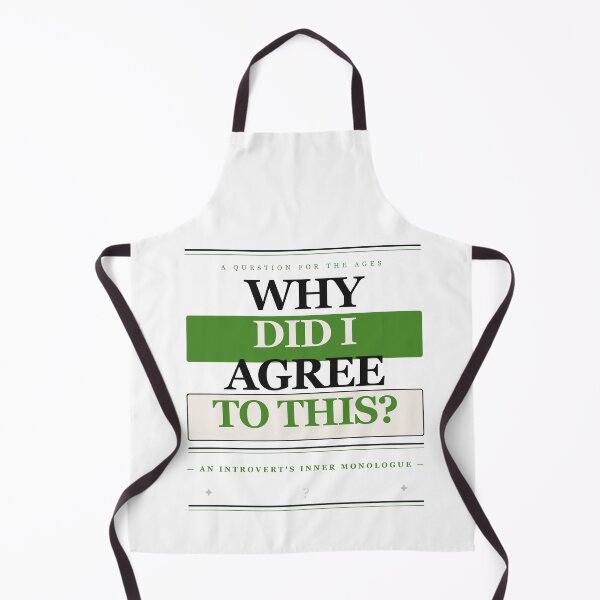 Item preview, Why Did I Agree To This Funny Introvert Sarcastic Gift designed and sold by Mega-Shopping.