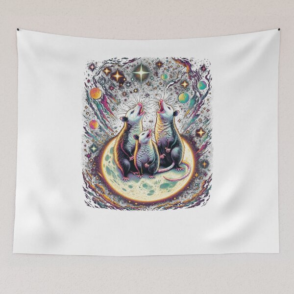 Item preview, Celestial Cats Crescent designed and sold by SiarheiYur.