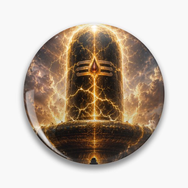 Item preview, Mahasivaratri Jyotirlinga Cosmic Pillar of Mahadeva | Sacred Shiva Wall Art designed and sold by Homyar.