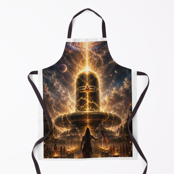 Item preview, Mahasivaratri Jyotirlinga Cosmic Pillar of Mahadeva | Sacred Shiva Wall Art designed and sold by Homyar.