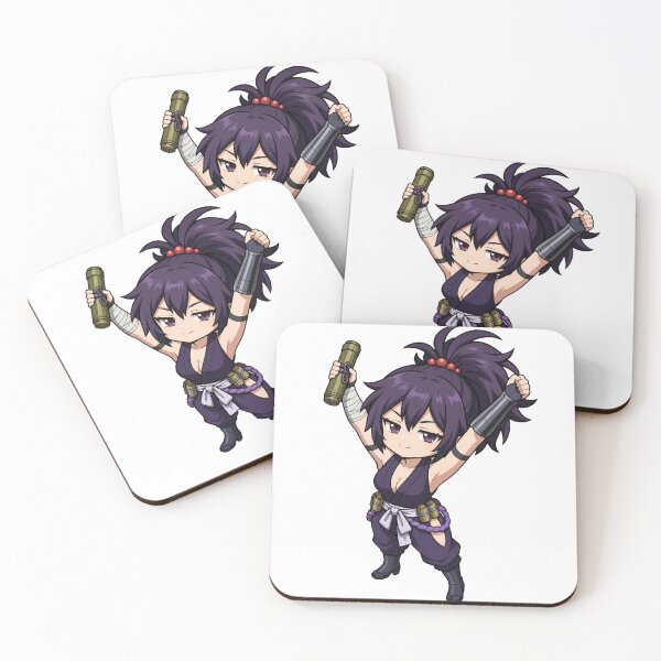 Item preview, Yuzuriha Chibi Victory Scroll - Hell's Paradise designed and sold by Void Shard Studios.