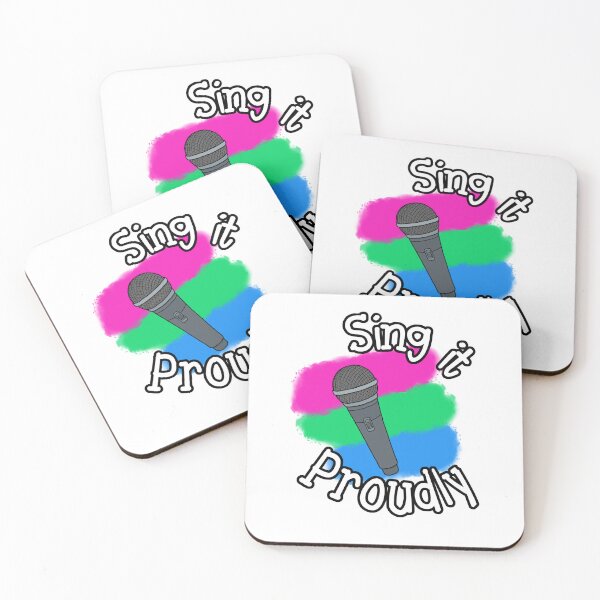 Item preview, "Sing It Proudly" Pride Mic - Polysexual designed and sold by CrimsonAdri.