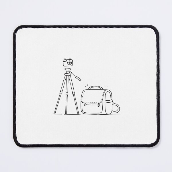 Item preview, Tripod Beside Open Camera Bag designed and sold by rasagamastore.