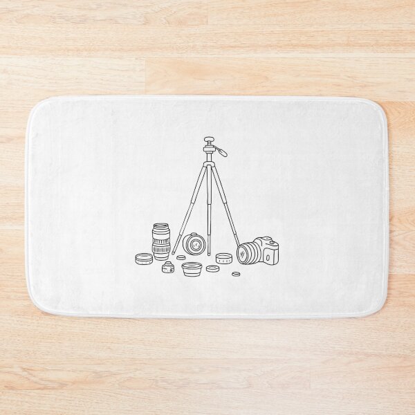 Item preview, Tripod Near Scattered Camera Equipment designed and sold by rasagamastore.