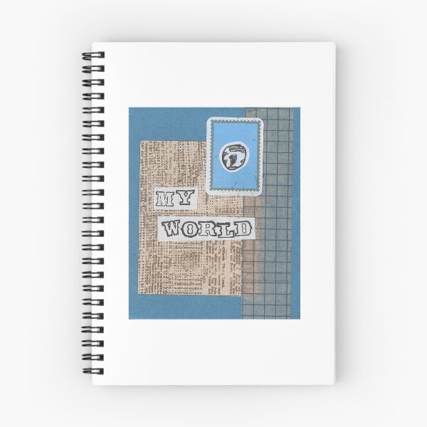 Item preview, My World - Wishbone collage zine page designed and sold by zinesbyscout.