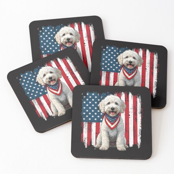 Item preview, Patriotic Poodle designed and sold by BKDIGITALSHOP.