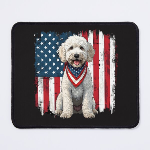 Item preview, Patriotic Poodle designed and sold by BKDIGITALSHOP.