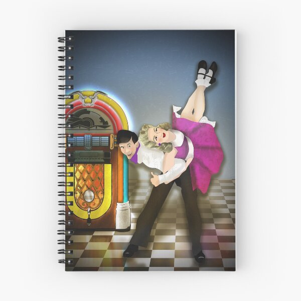 Item preview, Jitterbug - 1940's couple jitterbug to the jukebox.  Digital Paint designed and sold by animatorjb.